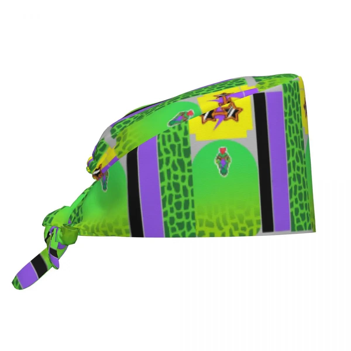 Cappello Chirurgico Montgomery Gator Fazbear Entertainment, Berretto da Lavoro per Medici, Cappello Unisex Regolabile per Infermieri e Dentisti