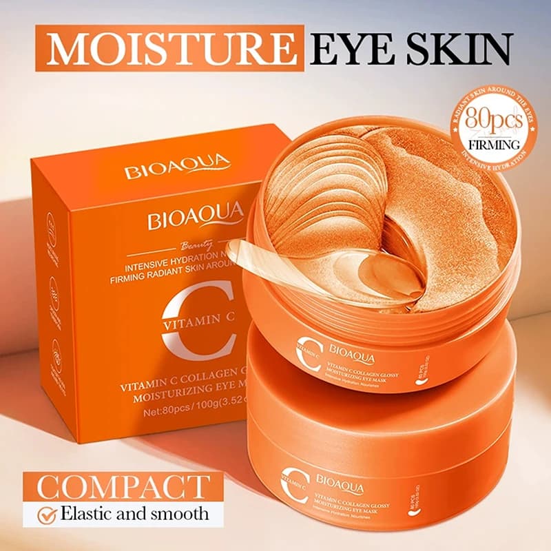 80 Pieces BIOAQUA Mask Eyes to Collagen Crystalline Anti Occhiaie Anti-Eta Hydrating Patch Eyes Skin Care