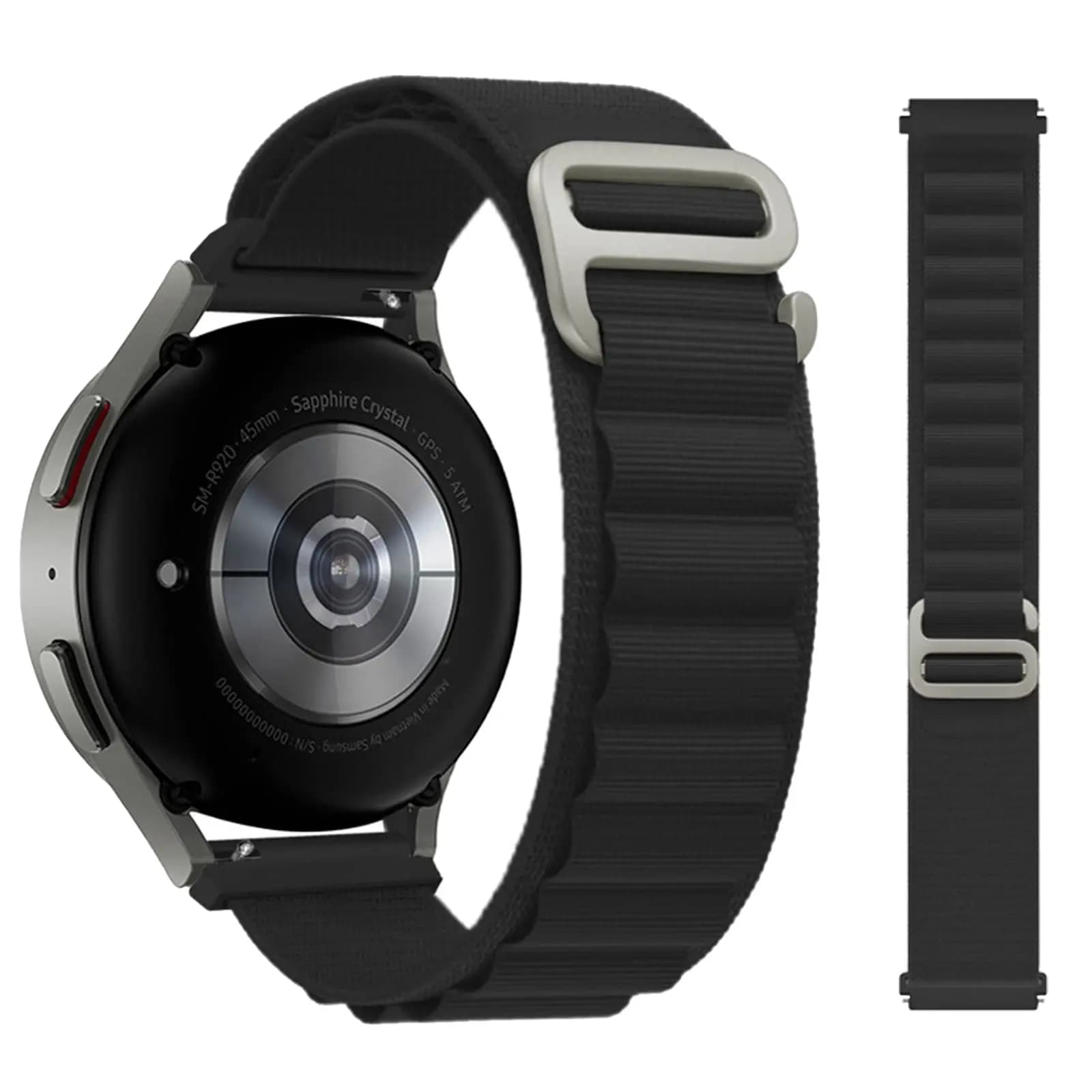 Anello alpino per Samsung Galaxy Watch 6/5/4 4mm 40mm 5 Pro 45mm cinturino attivo 2 Gear S3 correa bracciale 20mm 22mm cinturino per orologio