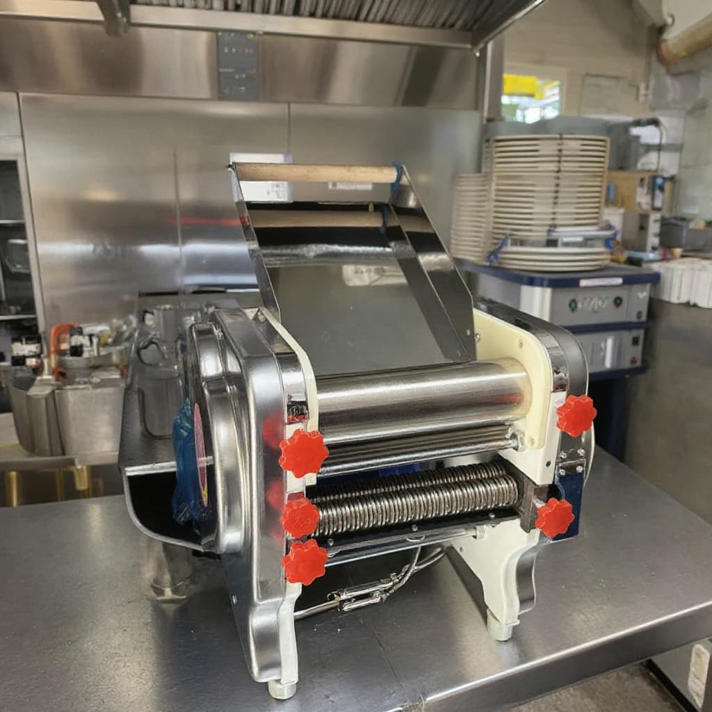 200 Tagliatelle fresche elettriche che producono automaticamente Tagliatelle fresche che producono Tagliatelle per pasta