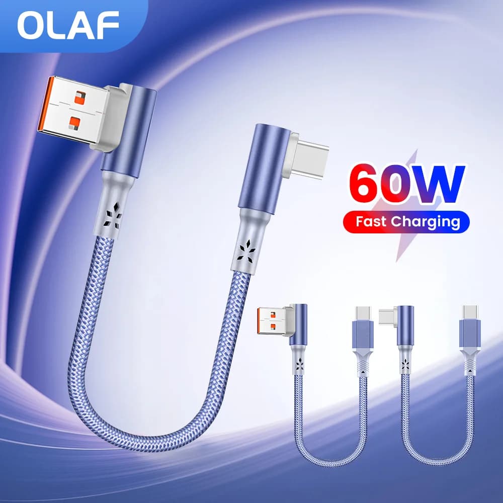 Quick Charging for iPhone 15 16 Xiaomi Samsung Power BanK Type C Data Cable