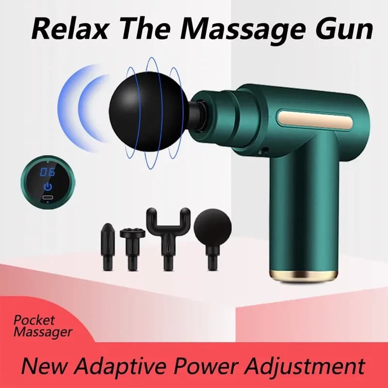 Mini Band Gun Sport Massage Gun Professional Wireless Relaxation Massage Equipment Massage Gun Mixer for Body Massage