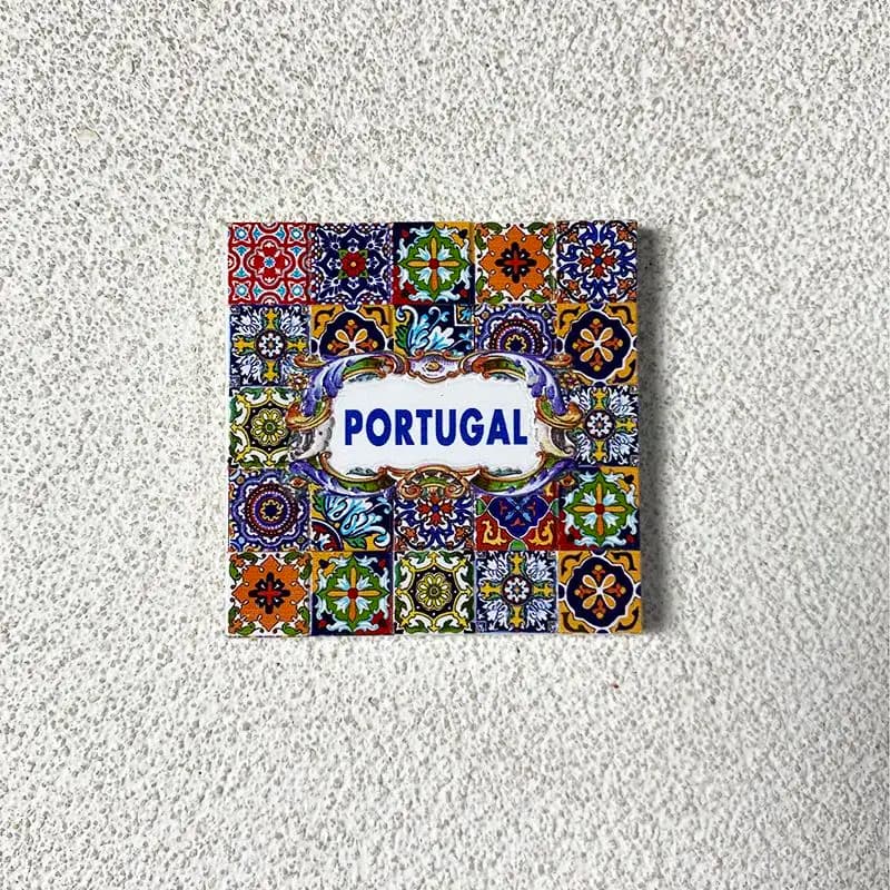 Portogallo Turismo culturale e creativo Souvenir Piastrelle creative Magneti magnetici per frigorifero Decorazioni per la casa 3d3D