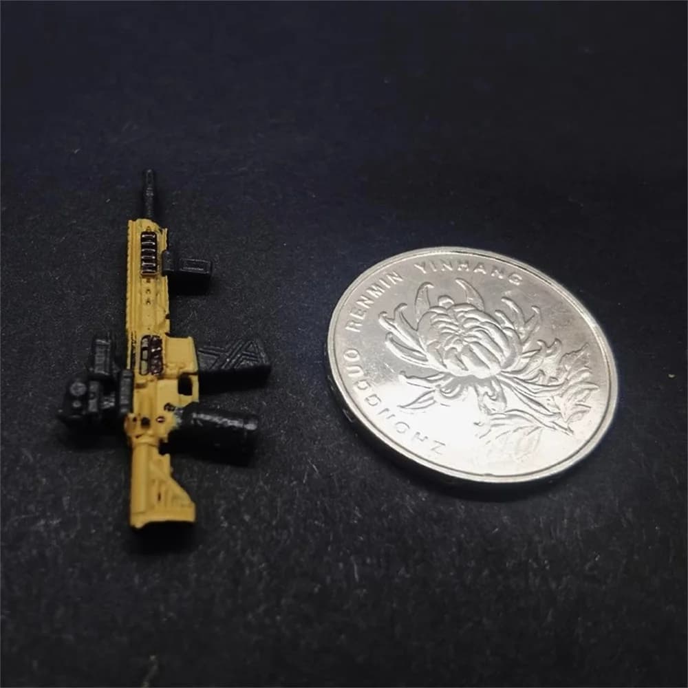 ArmyArms 1/50 Soldier Doll Scene Props 4CM EX Series HK416A8 Assault Edition Plastic Model Toys For Action Figure In Stock