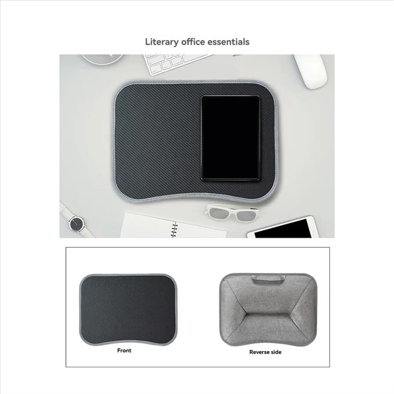 ABVA-Lap Scrivania con cuscino imbottito per laptop Vassoio di scrittura portatile per lavoro d'ufficio, per uso domestico e in viaggio