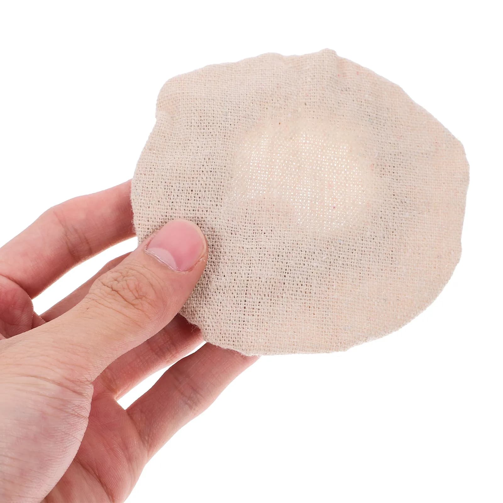 2 Pezzi Coperchi in Tessuto per Barattoli, Ricambio Riutilizzabile e Lavabile per Contenitori in Vetro, Protezioni per Barattoli da Cucina, Bottiglie per Frutta Secca
