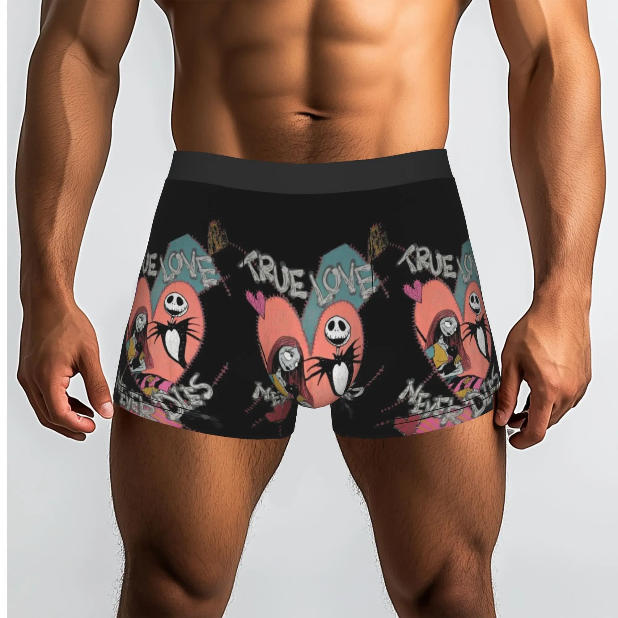 Customized Funny Jack Anime S-Skellingtones Boxers Shorts Panties Male Underpants Comfortable Briefs Underwear