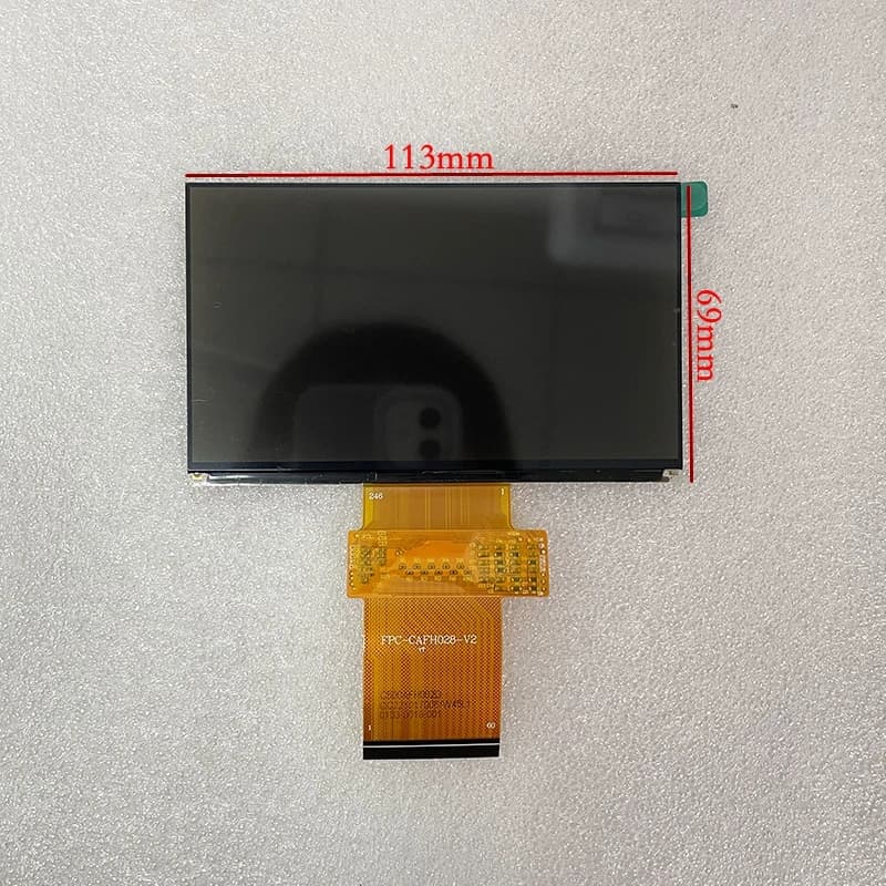 Nuovo schermo LCD per Display a matrice di muslimah FPC-CAFH028-V2 pannello dello schermo LCD proiettore schermo fendinebbia accessori di ricambio fai da te