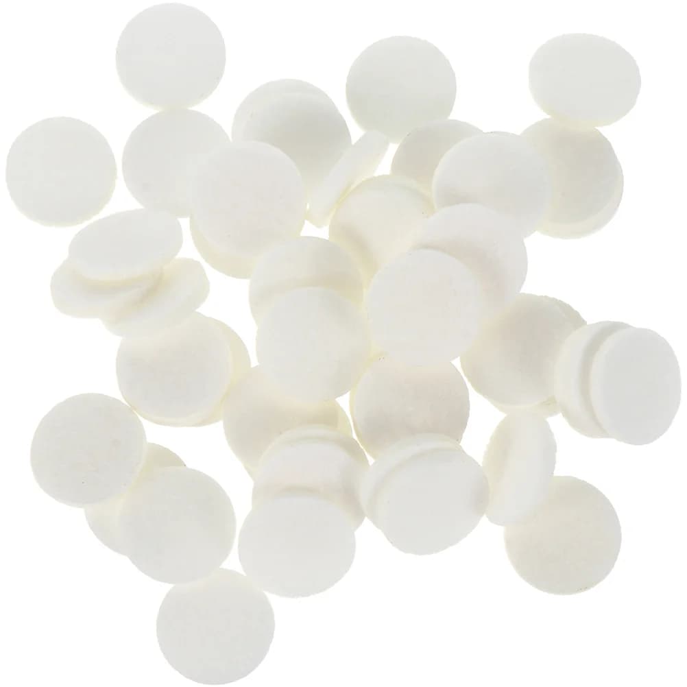 100 pz Foglio di Cotone Aromaterapia Diffusore Pad Olio Essenziale Per Uso Domestico Diffusore Bastoni Aroma Medaglione Ricarica Collana Medaglione