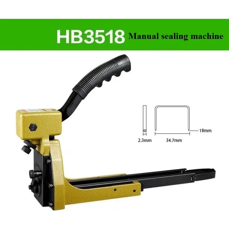 Manual Carton Closing Stapler HB3515 HB3518 Top Carton Stapler for Closing Corrugated