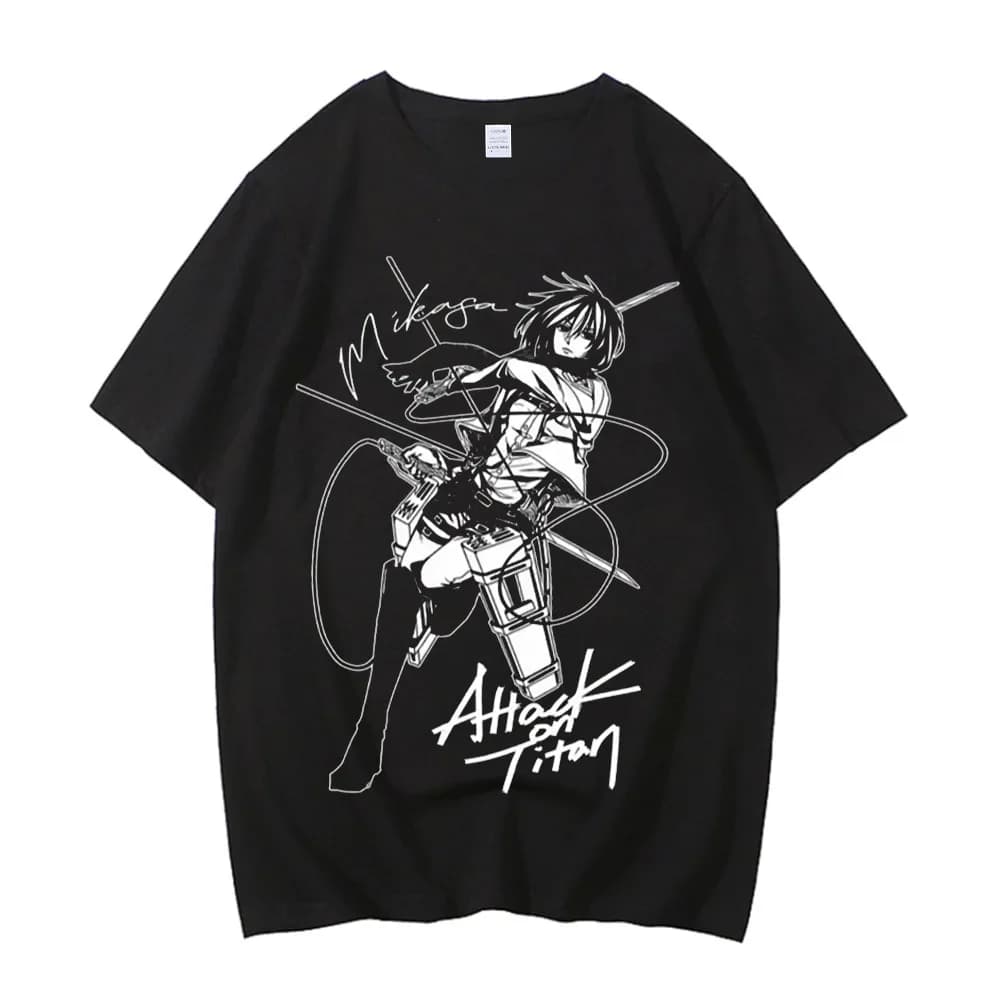 Attack on Titans cotton t shirt men Pop Culture harajuku Classic 2000s anime Psychedelic tshirt anime streetwear kawaii Graphic