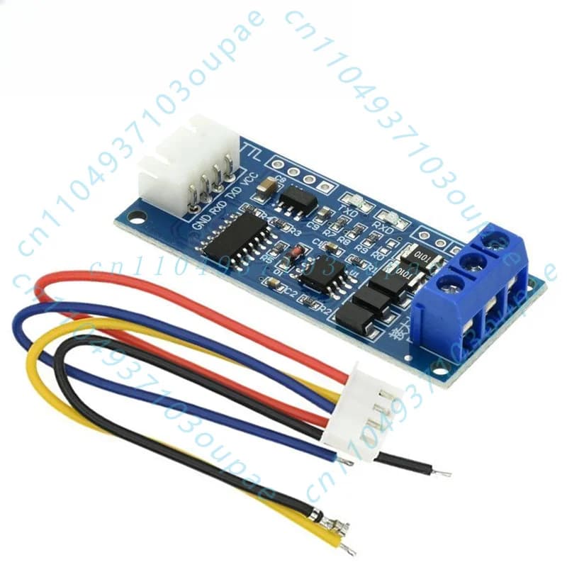 RS485 to TTL Serial Converter Module Hardware Auto Flow Control Isolated UART to RS485 For Arduino Modbus PLC