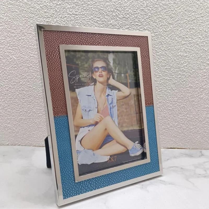 New style /6/7inches Metal Picture Frames Digital photo frame aesthetic decoration accessories for home decor