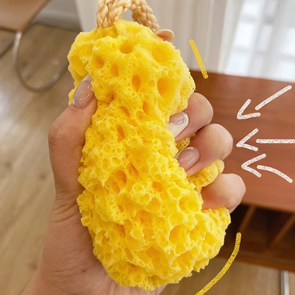 Super soft and adorable Japanese sponge bath towel for women, for children, flower bath, honeycomb bath, magic bladder