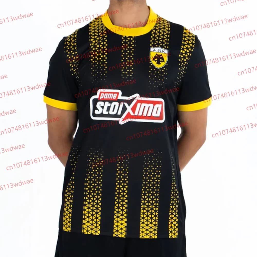 Men's Soccer Jersey Greece Football Jersey fast drying Greece AEK Athens Jersey Kit special edition 25-26 soccer jersey for adults/children