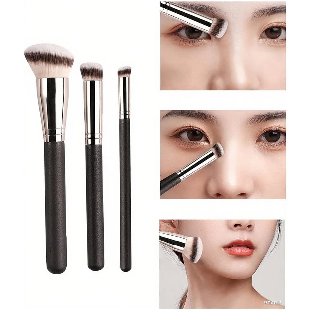 Concealer Makeup Brushes Precision Soft Fluffy Smudge Brush Cover Acne Dark Circles Multi-Function Detail Makeup Tools