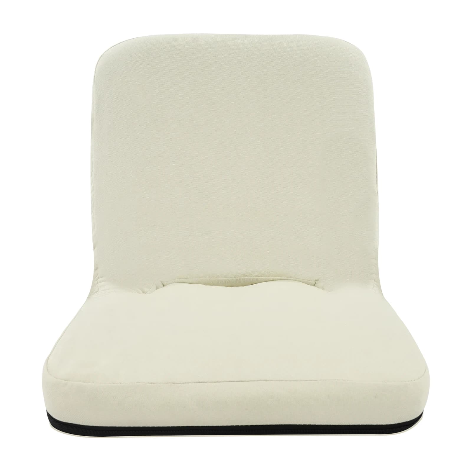 Foldable Floor Chair Multi-Angle 90mm Thick Cushion Zipper Removable Cover Portable Floor Seat for Yoga Meditation Gaming
