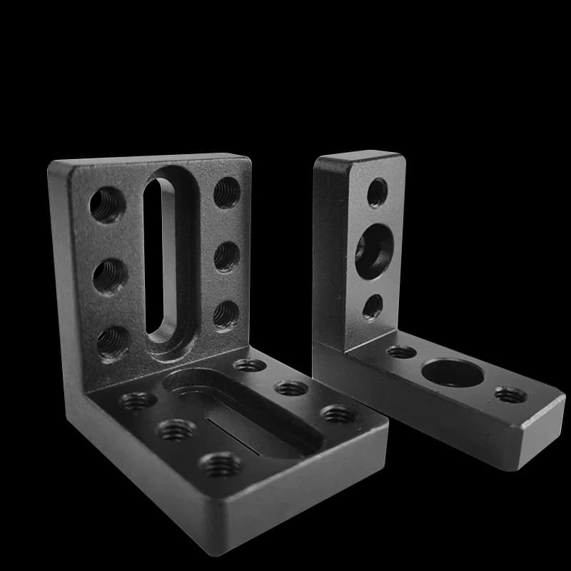 1PCS 90 Degree L-Shaped Support Frame Tablet Computer Stand Thickened Right Angle Holder Bending Plate Installation Switchboard