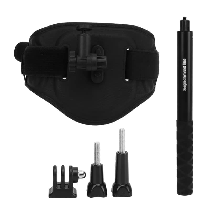 PULUZ Camera Barra posteriore Cintura in vita EVA PC con staffa per cintura per fotocamera selfie stick per Insta360 ONE X