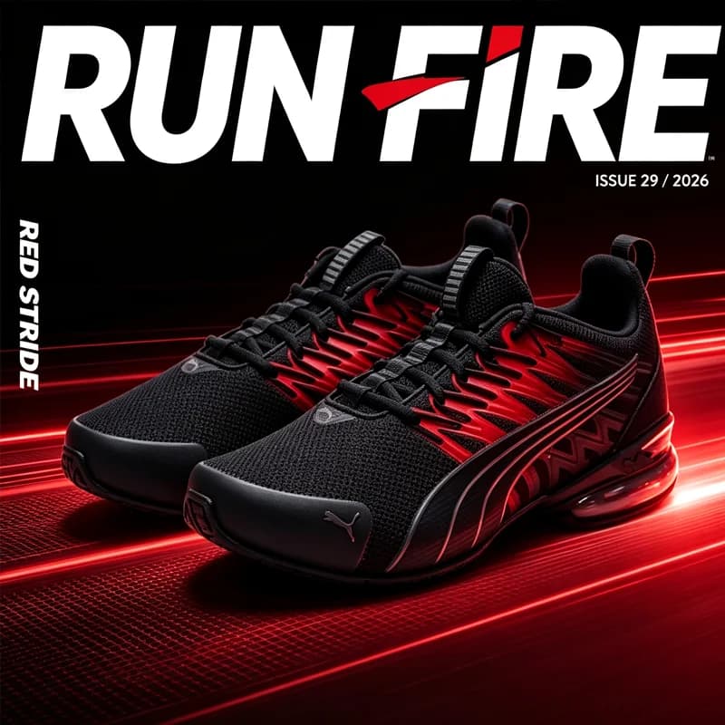PUMA Authentic Voltaic Evo Men Low Top Sneakers Classic Shock Absorbing Running Sports Shoes 379601-39