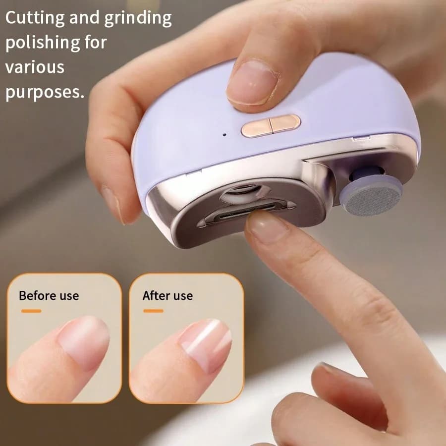 Electric Nail Clippers, Nail Polishers, Portable Nail Clippers, Children's anti Pinch Electric Nail Clippers, Nail Grinders