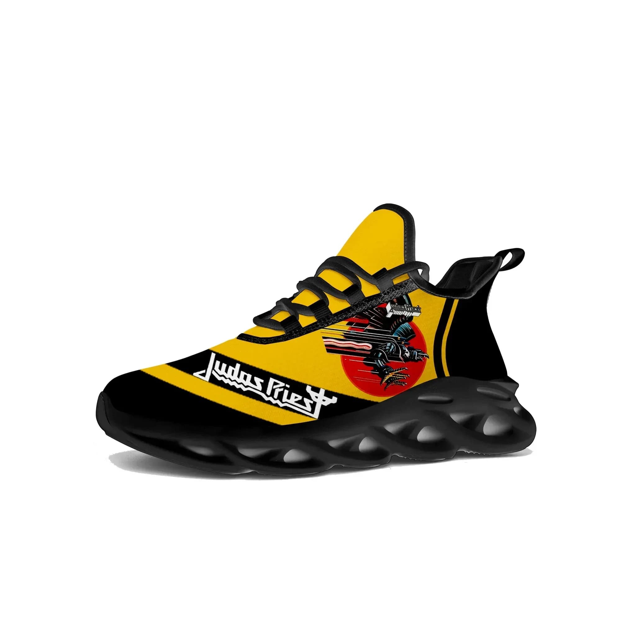 Judas Priest Heavy Metal Rock Band Flats Sneakers Mens Womens Sports Running Shoe Sneaker Lace Up Mesh Footwear Tailor-made Shoe