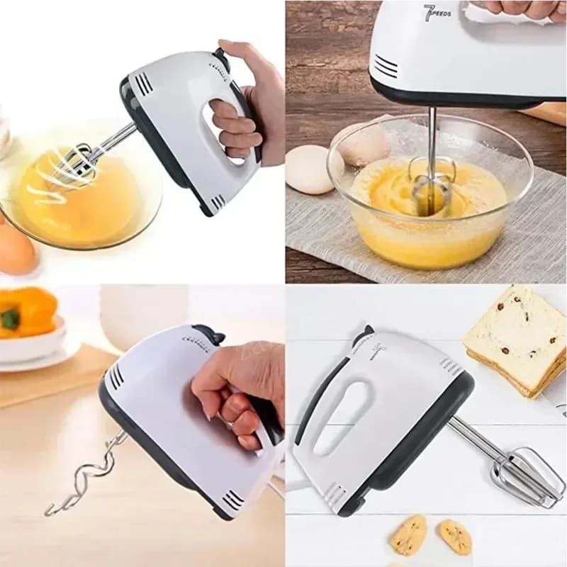 Multi-functional 7 Speed Mini Mixer Electric Blender Food Mixer Mixer Spring For Eggs Automatic Cream Food Cake Kneader