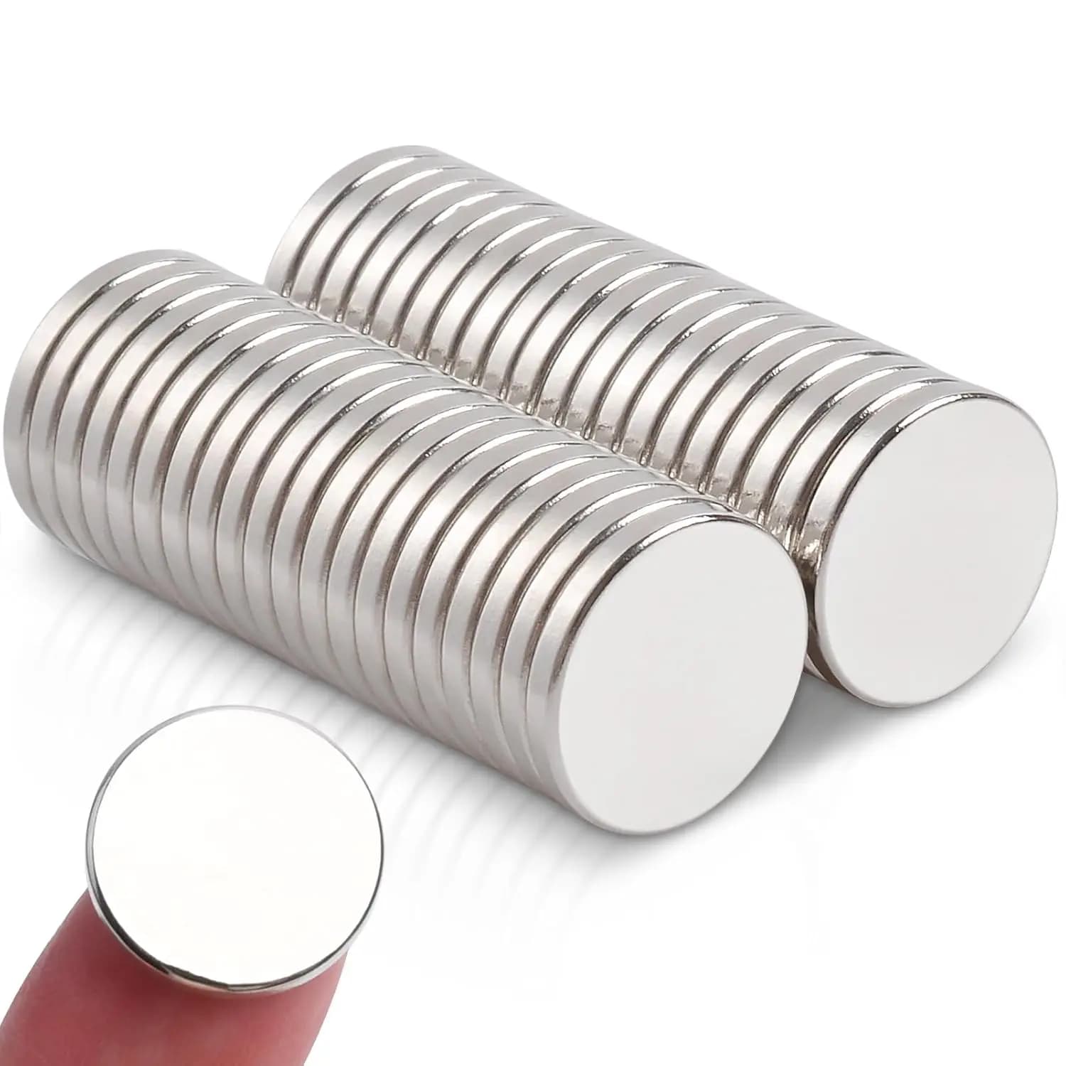 Mini magneti forti da 100 pezzi 8 × 1 mm piccoli magneti forti per lavagna, mini magneti rotondi extra resistenti per frigorifero fai da te