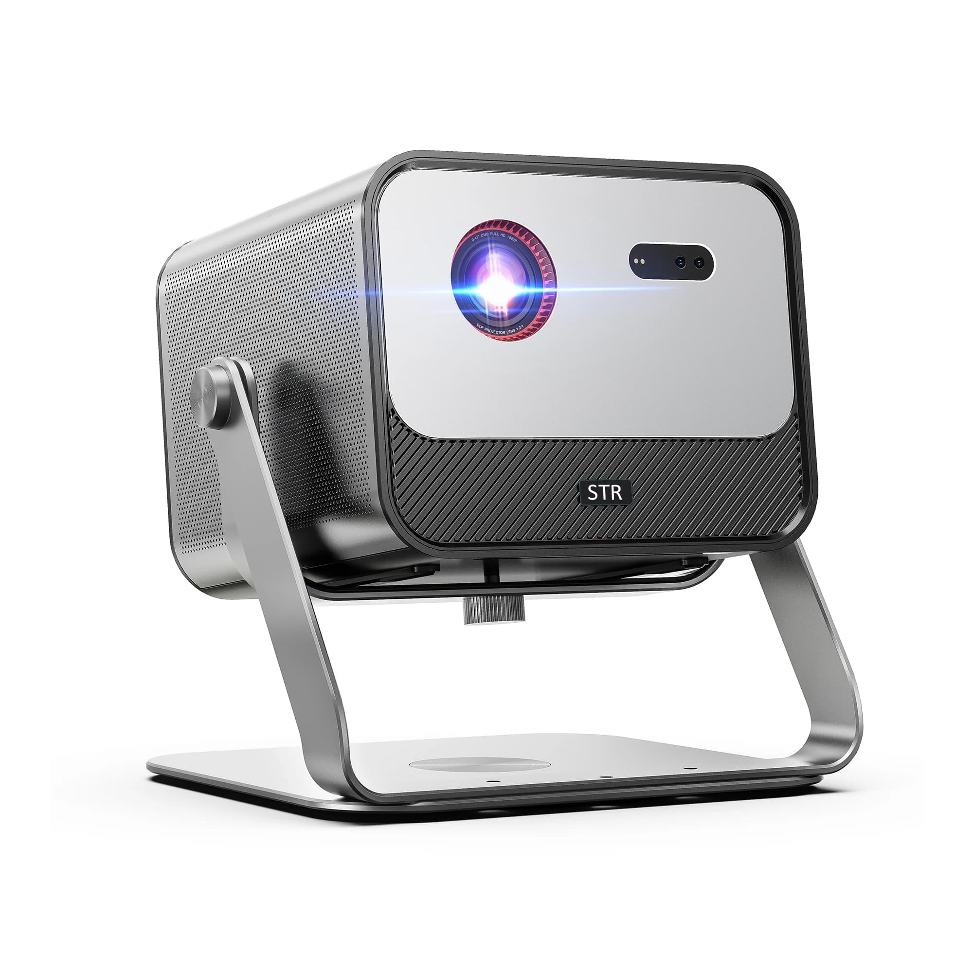 Proiettore Mini Google TV 2024 Ultima Versione, 2200 Lumen ANSI, DLP Full HD 1080P, Proiettore Portatile per Home Theater e Ologrammi per Telefoni Cellulari