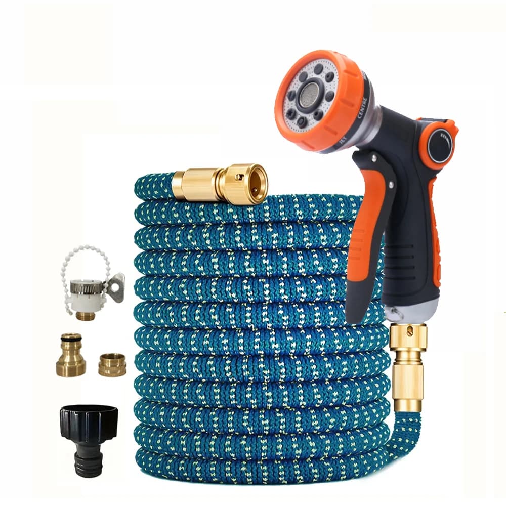 1 Pezzo Connettore Espandibile per Tubo da Giardino, Tubi Magici in Gomma ad Alta Pressione per Irrigazione Giardino e Fattoria FLOWERS SPRAL