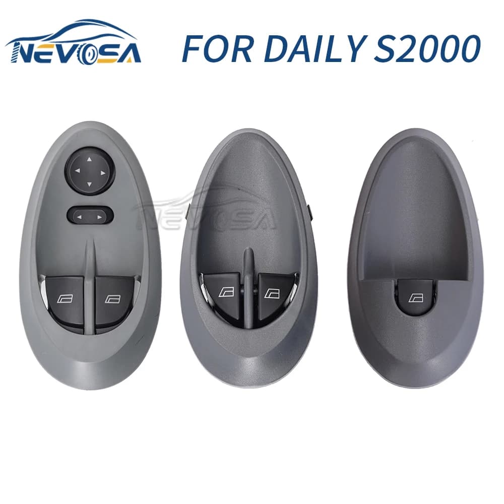 NEVOSA Per Iveco Daily MKII 1999-2006 Camion Elettrico Finestra Specchio Regolatore Interruttore di Controllo Pulsante 500321137 939526345 500321134