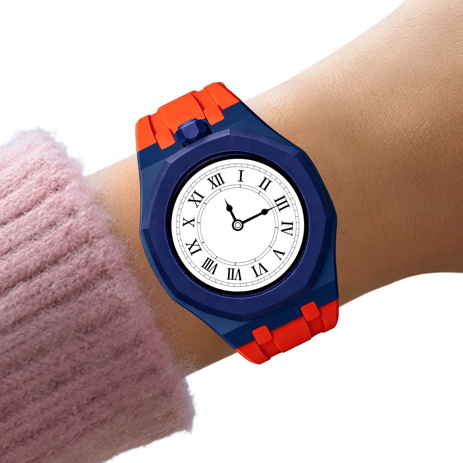 Ceramics Case Silicone Strap Kit for Swatch X APRoyal Pop Adjustable Sport Watch Strap Soft Watchband Bracelet for Women Men