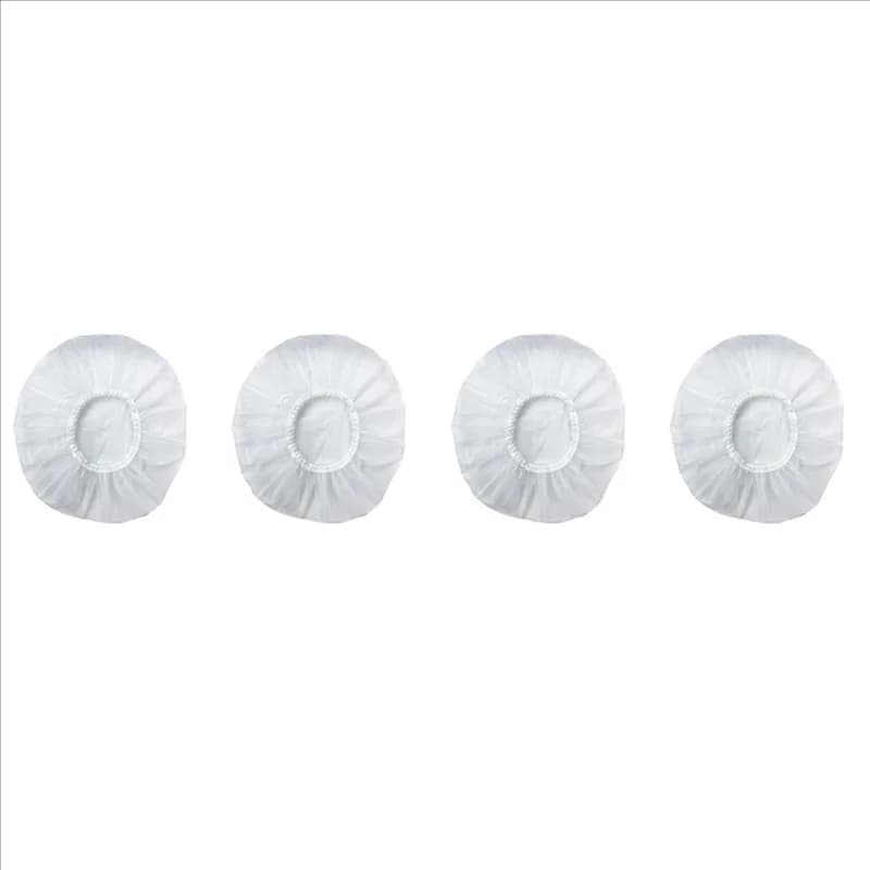 AC23-4 Pieces Waterproof Home Shower Head, Swimming Headphone, Elastic Shower Headset for Hotel (Bianco)