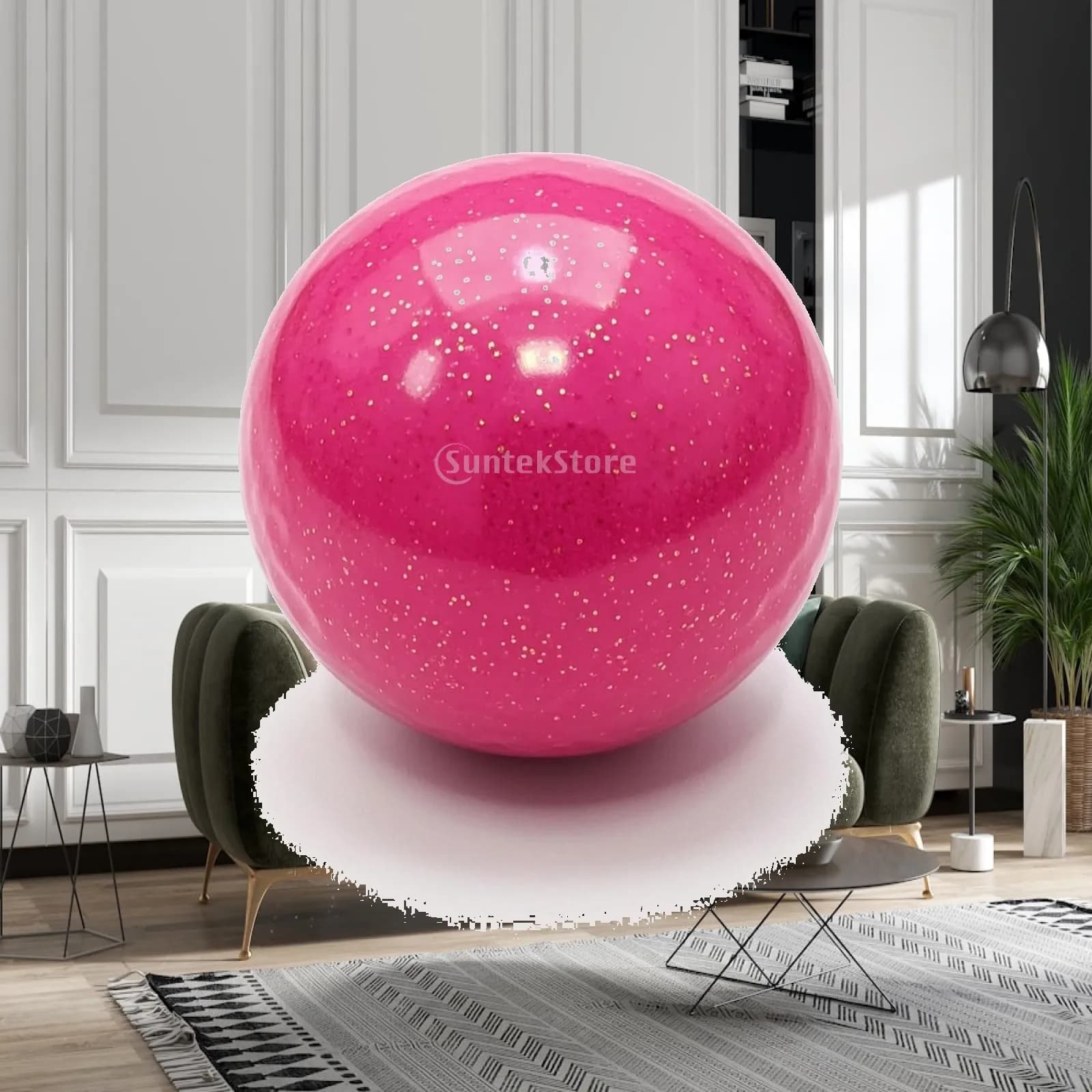 Glitter Golf Ball Shiny Golf Ball with Glitter Bright Fun for Golfers, Tournaments