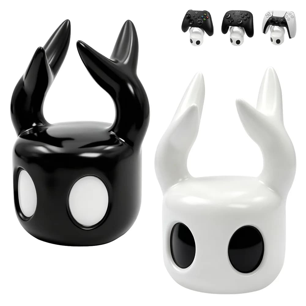 Simpatico supporto per controller di gioco Hollow Knight, supporto universale per gamepad per PS5/Xbox/Switch Pro, organizer e decorazione da scrivania
