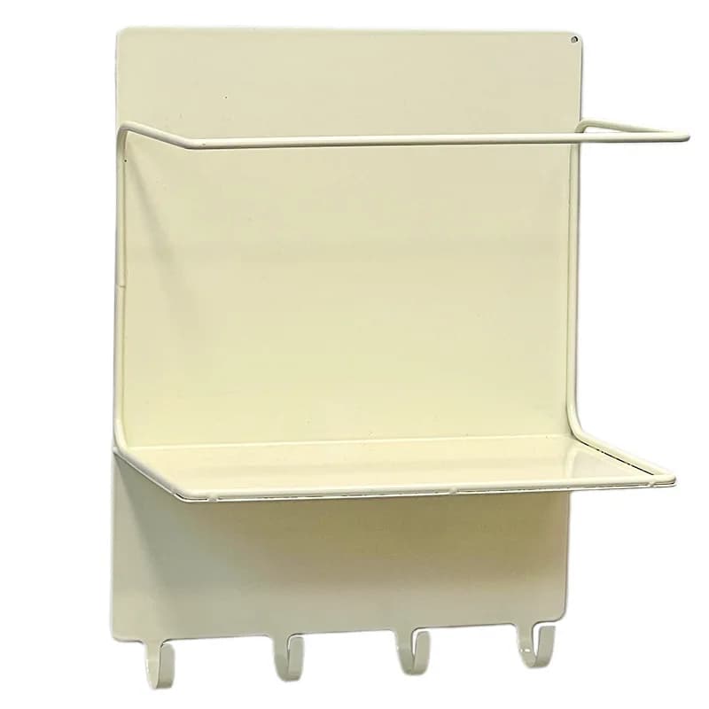 No Punching Refrigerator Outer Magnetic Storage Rack Kitchen Wall Mounted Cling Film Bag Seasoning Enamel Board Storage Box