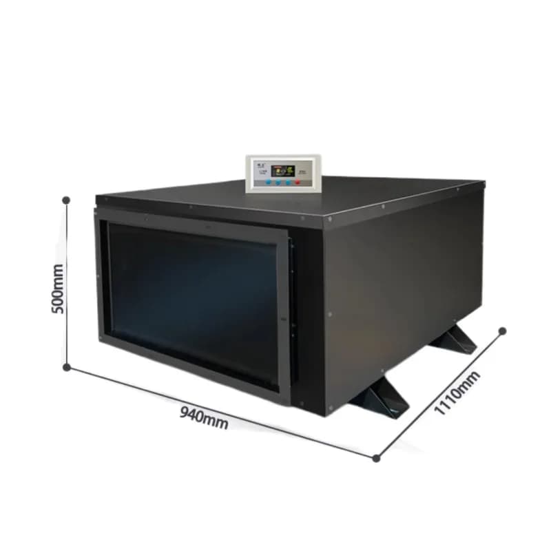 Deumidificatore da 240 litri/giorno ad alta efficienza energetica Design moderno in metallo montato a soffitto Altro fornitura da giardino
