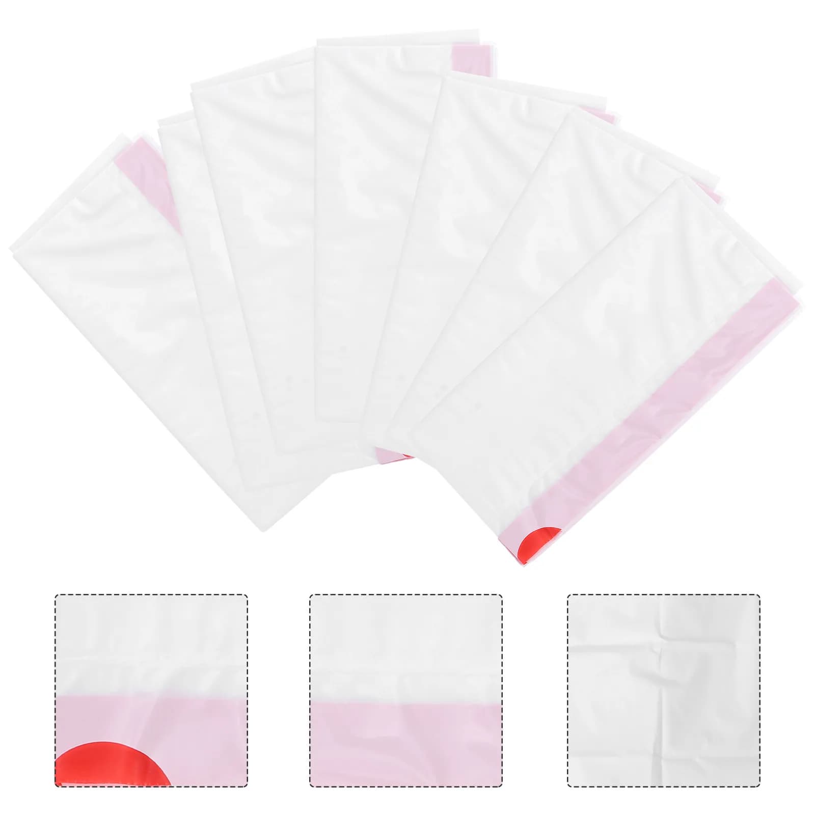 10Pcs Cat Litter Bag Pe Waterproof Lightweight Disposable Litter Pan Cleaning Pouch Portable for Travel Camping Home Pet Care