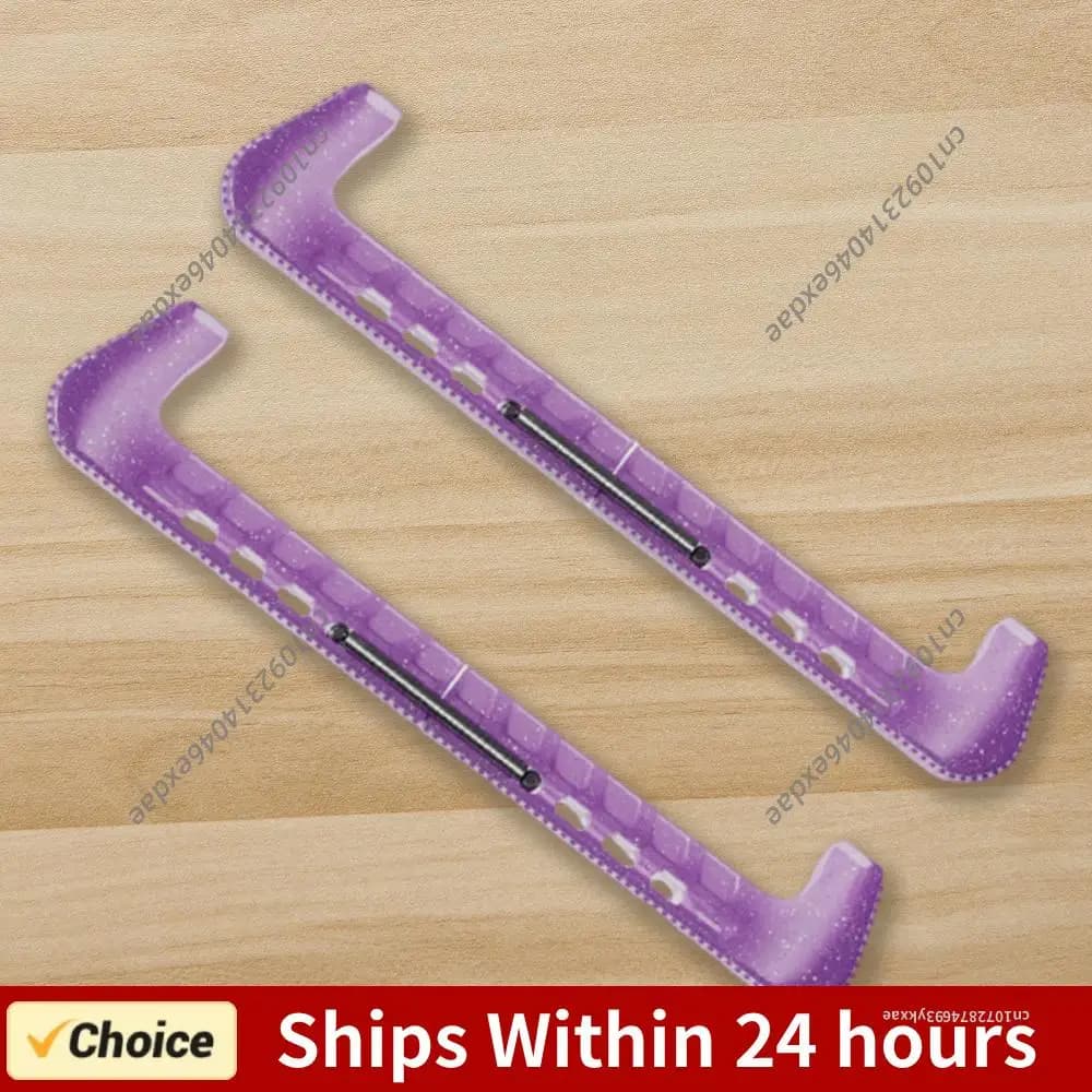 Speed Skating Hard Protect Sleeve Anti-Slip Ice Skate Blade Protective Cover Wear Resist Universal Fit for Adults & Kids
