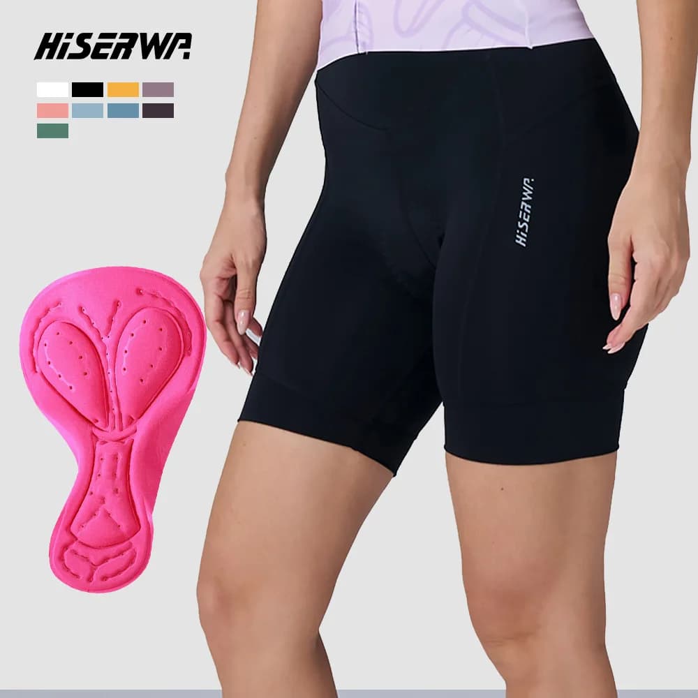 Summer women's cycling shorts Shockproof bicycle shorts padded in 3D gel Bike shorts MTB Road bike pants Breathable riding sports pants