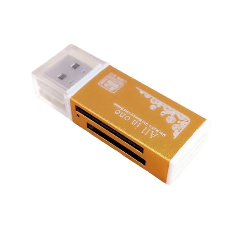 USB 2.0 Adattatore del lettore schede memoria supporta MS TF e altre schede per telecamere e dispositivi .066a