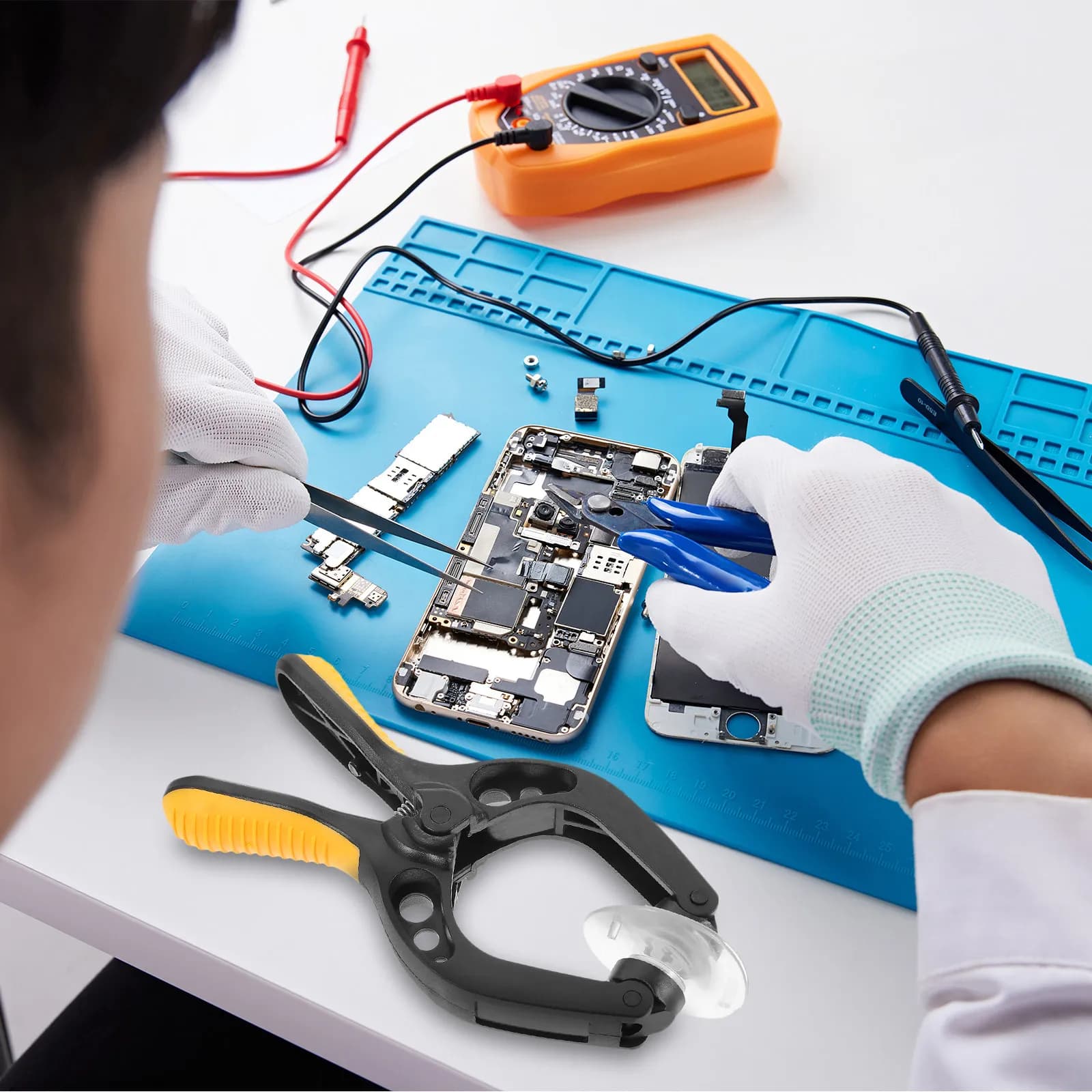 Professional Phone Repair Tool LCD Screen Separator Strong Suction Cup Screen Opener for Tablet Smartphone Camera Watch