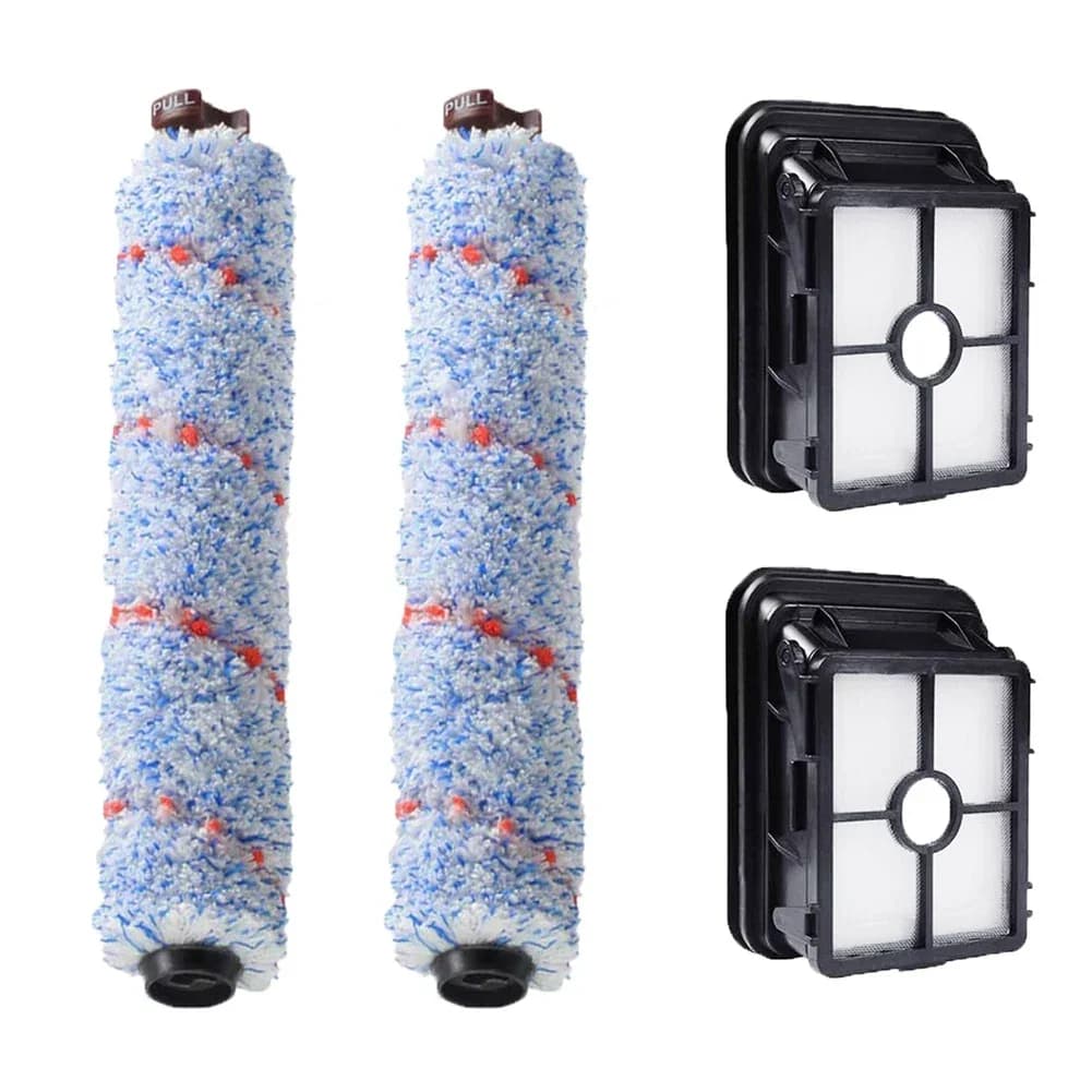BBNV Spazzola a rullo di ricambio con filtro HEPA per aspirapolvere Bissell 1866 1868 1926 1785 Crosswave Wet & Dry Accessori A