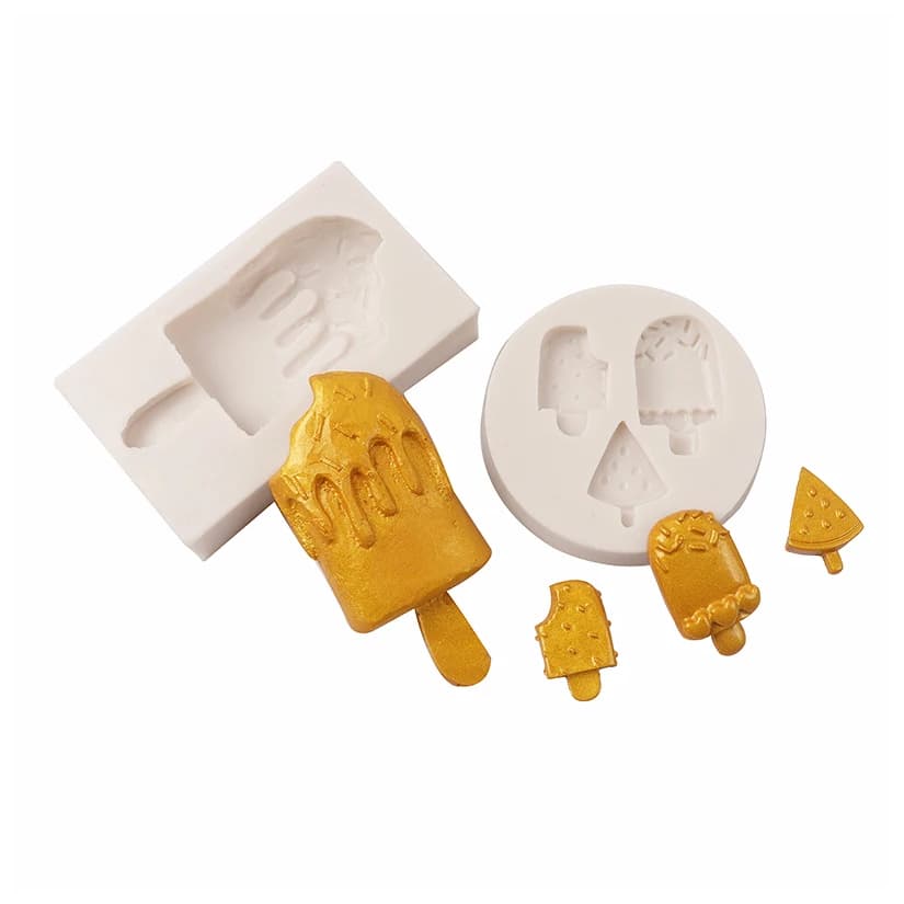 Stampo in Silicone per Ghiaccioli e Gelati, Strumenti per Resina, Decorazione di Cupcake e Torte