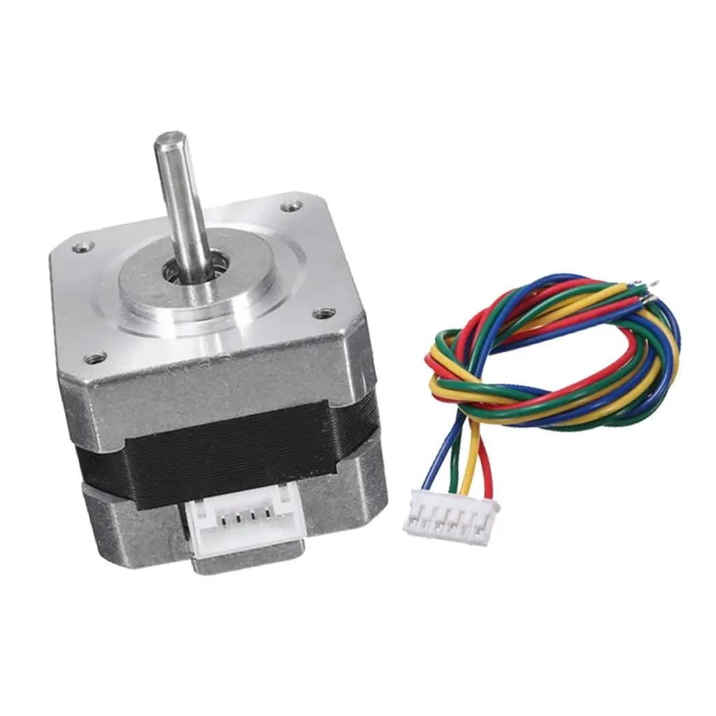 Kit CNC con Driver per Motori Passo-Passo Nema 17 in Metallo Argentato Bipolare per Stampanti 3D Fai-da-Te e Pannelli Strumenti