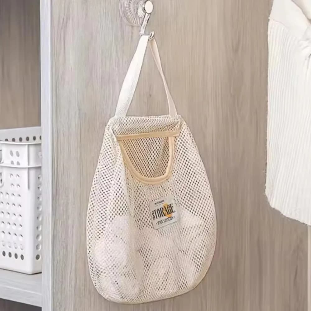 Borsa portaoggetti sospesa resistente in stile giapponese per calze e biancheria intima, da appendere a parete o nell'armadio, ideale per dormitorio, senza foratura