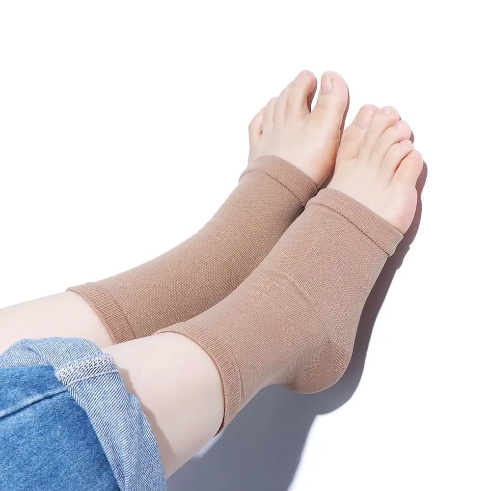 Heel Pads Compression Sleeves Eases Swelling Ankle Support Compression Socks Tight Casual Socks Plantar Fasciitis Socks