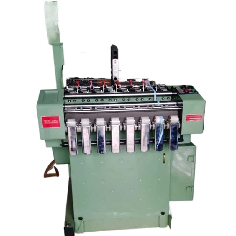 Simplest Cotton Strap Belt Making Machines Multi Functional Weaving Loom Knitting Machine Automatic Webbing Machine