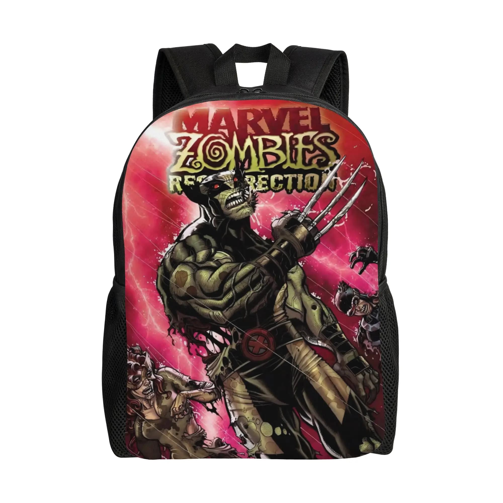 Zaino scolastico Marvel Zombies Resurrection X-Men Kawaii per il ritorno a scuola, zaino per coppie Marvel