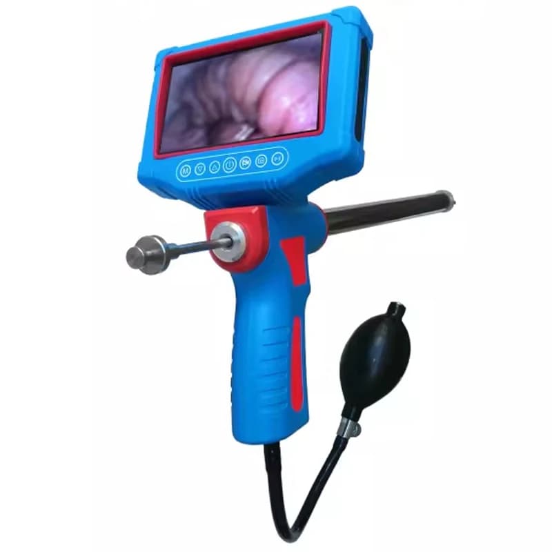 Pistola Portatile per Inseminazione Artificiale per Bovini (con Telecamera) – Attrezzatura per Inseminazione Artificiale con Vibrazione e Riscaldamento